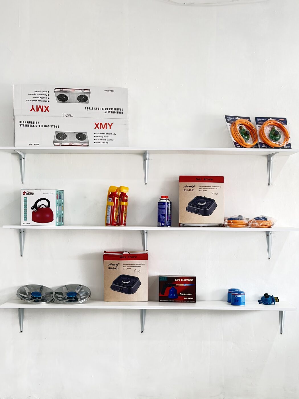 Gas stoves, hoses and accessories available at Gallant Gas